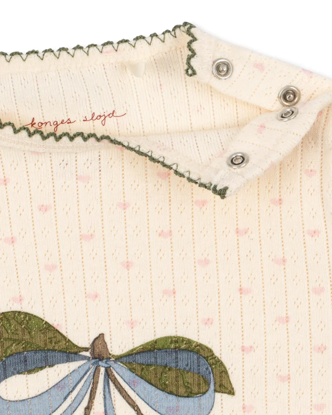 Konges Sløjd - body niemowlęce Minnie Body GOTS Minnie Coeur