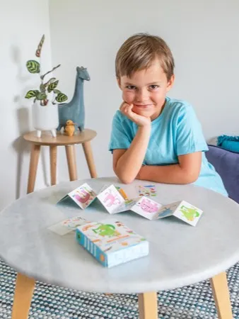 Tiger Tribe - zestaw z folią transferową Wesołe Potworki