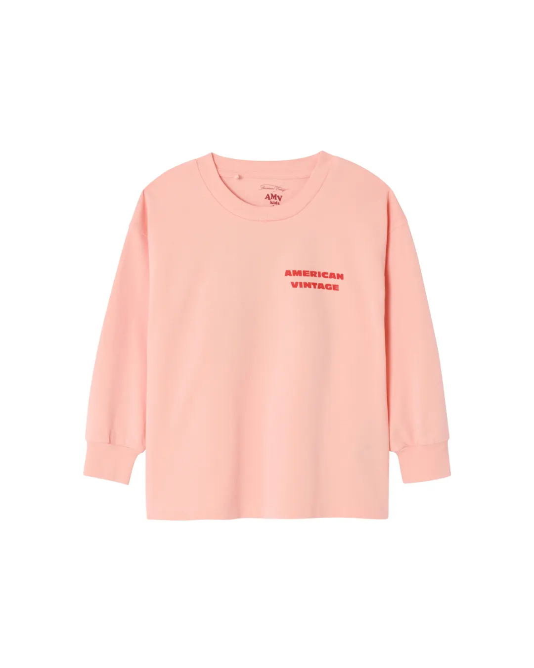 American Vintage - koszulka z długim rękawem Fizvalley Sorbet Vintage