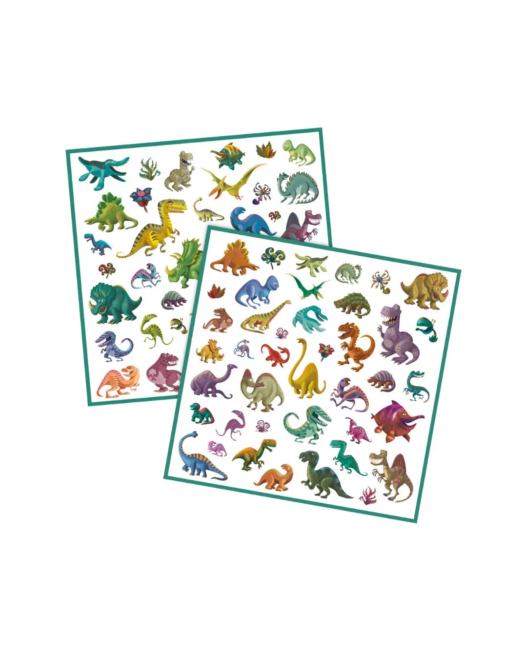 Zestaw naklejek 160 szt Djeco Dinozaury Zestaw naklejek 160 szt Djeco Dinozaury