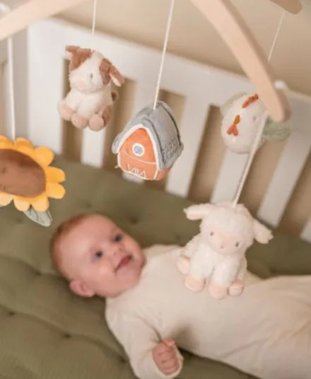 Little Dutch - karuzela do łóżeczka drewniana Little Farm Little Dutch - karuzela do łóżeczka drewniana Little Farm