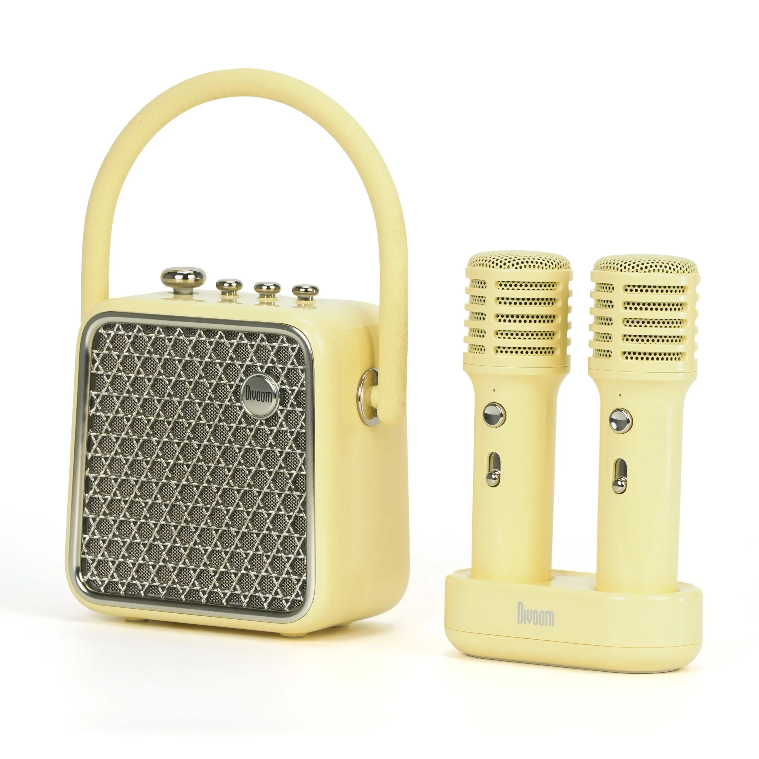 Divoom - głośnik Buetooth z mikrofonami Songbird-SE Yellow