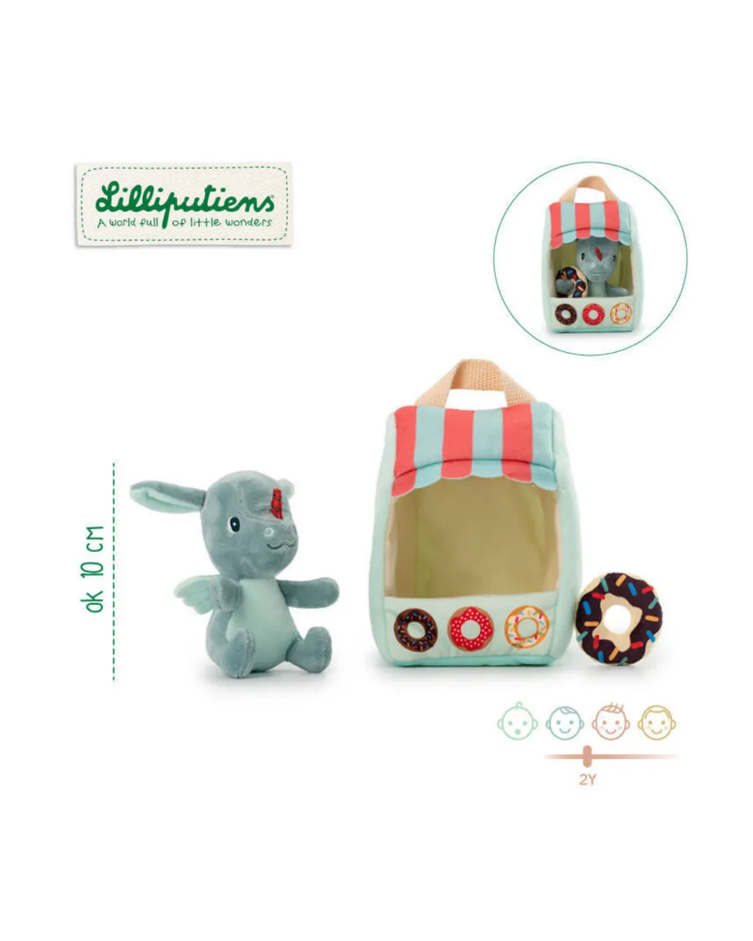 Lilliputiens - sklepik z donutami Smoka Joe Lilliputiens - sklepik z donutami Smoka Joe