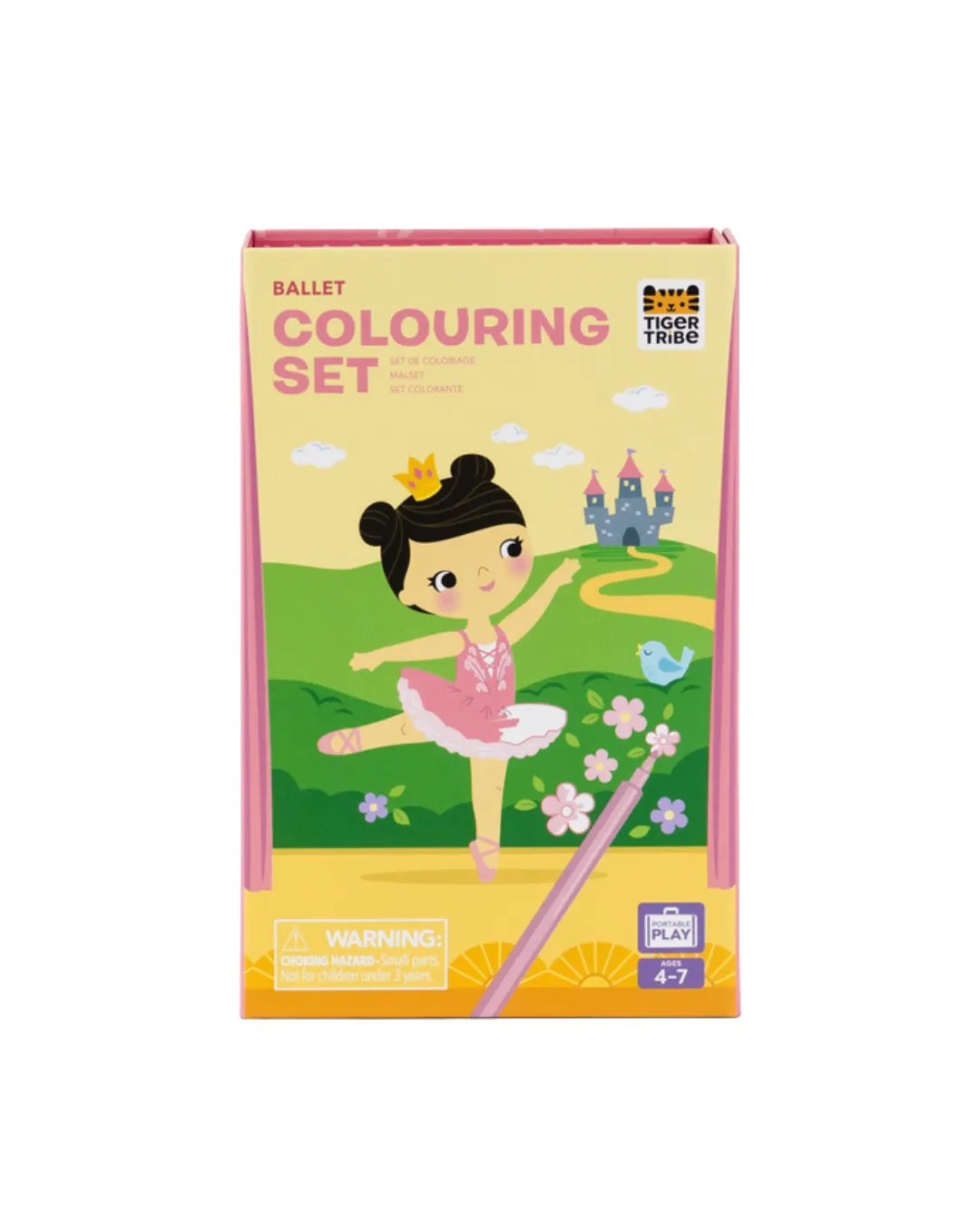 Tiger Tribe - zestaw kolorowanek Balet Tiger Tribe - zestaw kolorowanek Balet