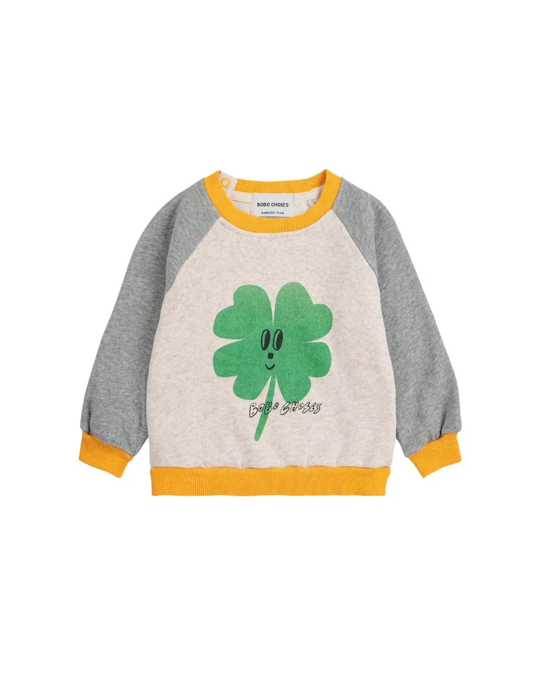BOBO CHOSES - bluza dziecięca Lucky Clover Ranglan BOBO CHOSES - bluza dziecięca Lucky Clover Ranglan