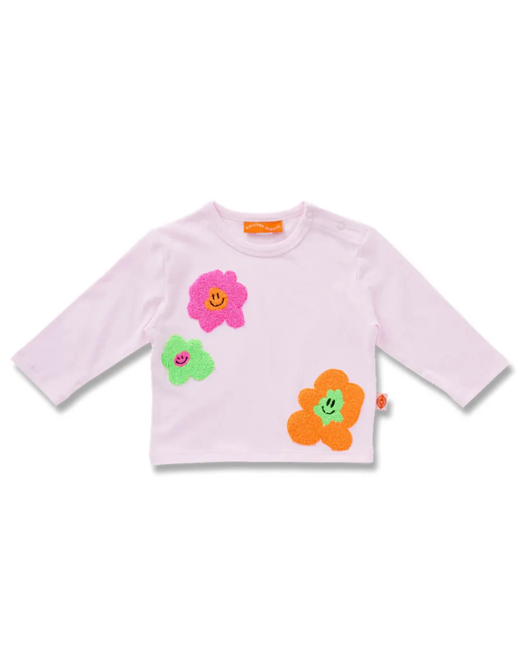 Halcyon Nights - t-shirt z długim rękawem z aplikacją Hej Blomma!