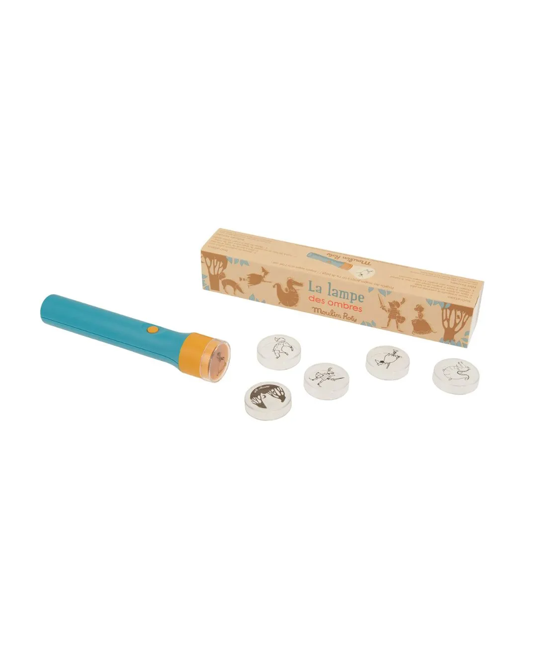 Moulin Roty - latarka z projektorem cieni Moulin Roty - latarka z projektorem cieni