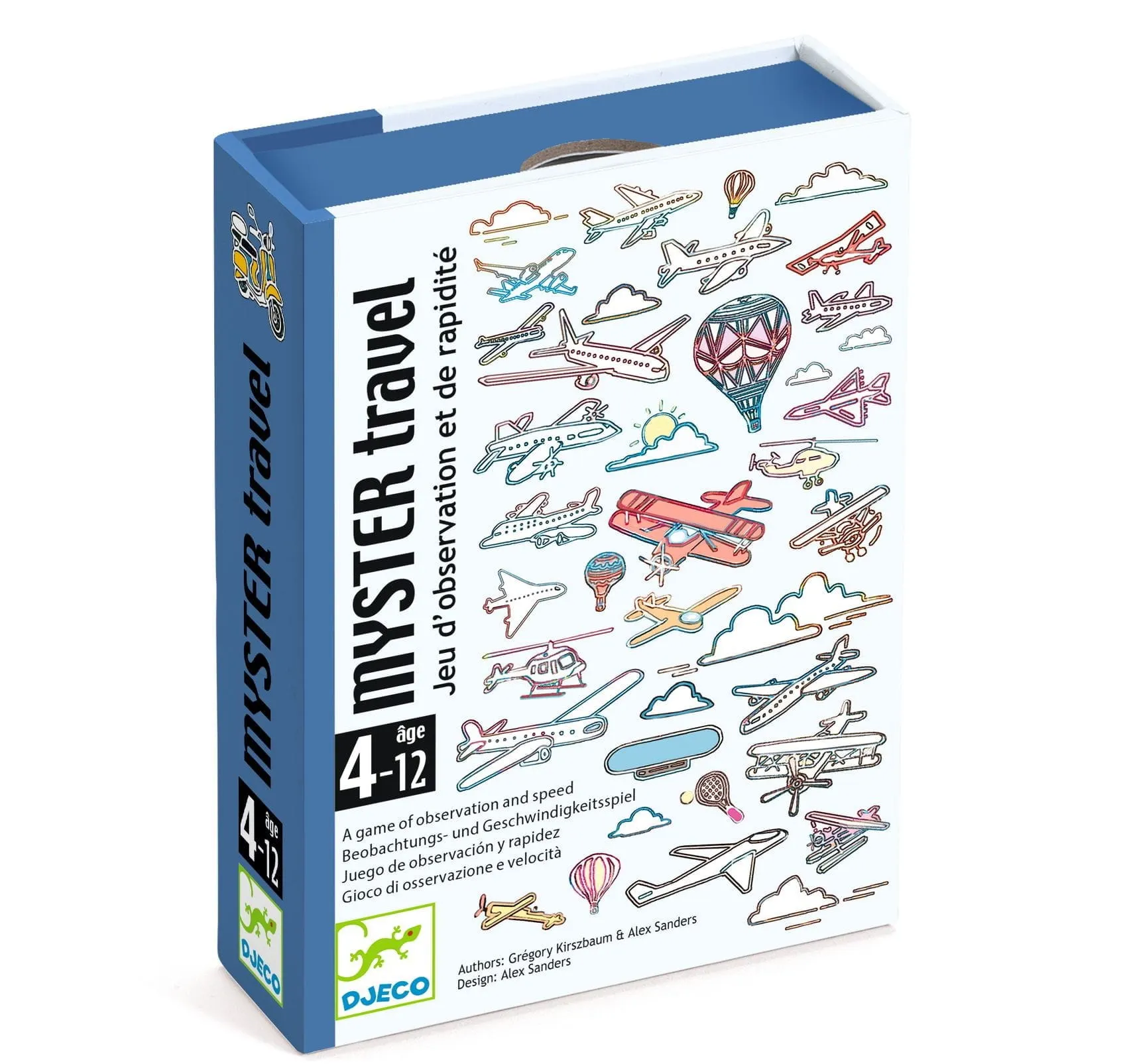 Djeco - gra karciana Myster Travel