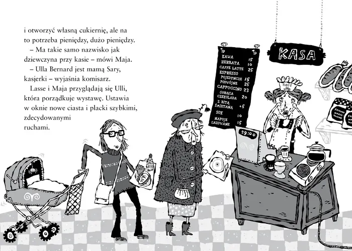 Wydawnictwo Zakamarki - Tajemnica kawiarni, Biuro Detektywistyczne Lassego i Mai Wydawnictwo Zakamarki - Tajemnica kawiarni, Biuro Detektywistyczne Lassego i Mai