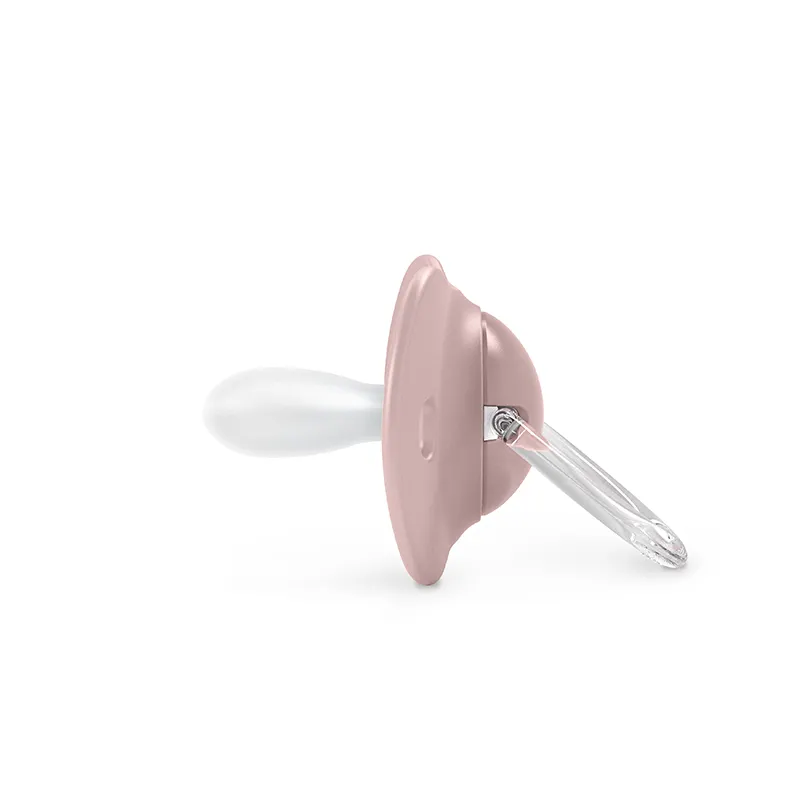 Suavinex - smoczek uspokajający fizjologiczny SX Pro silikonowy A walk in the park 2 szt. różowy 6-18m