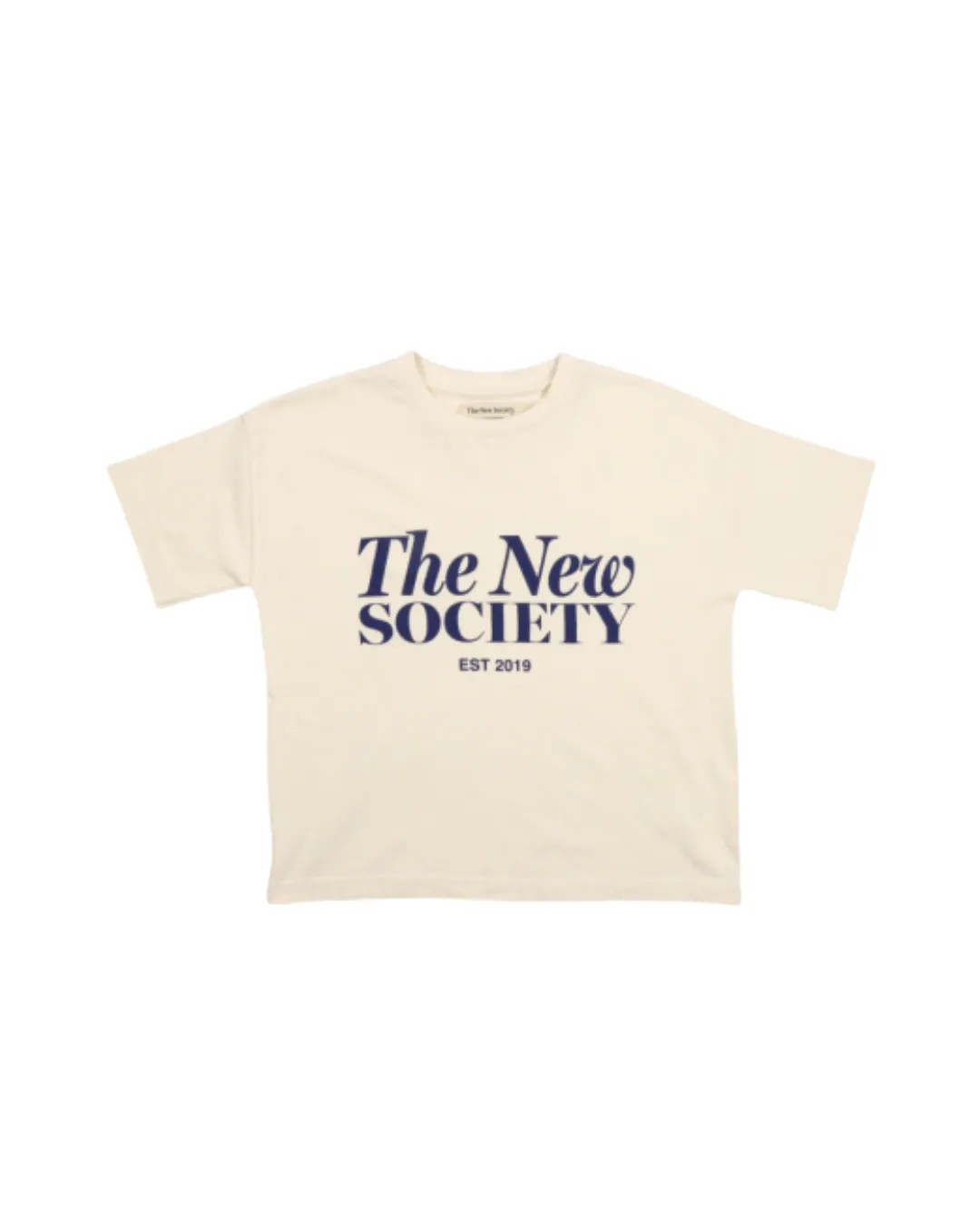 The New Society - t-shirt dziecięcy Bonsai Écru