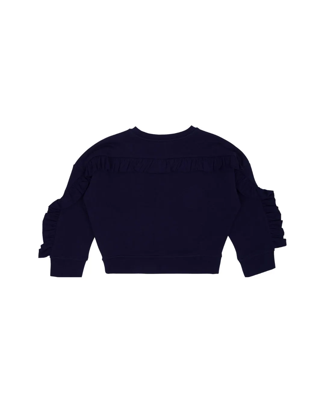 Bawełniana bluza Stella McCartney Festive Swan granatowa Bawełniana bluza Stella McCartney Festive Swan granatowa