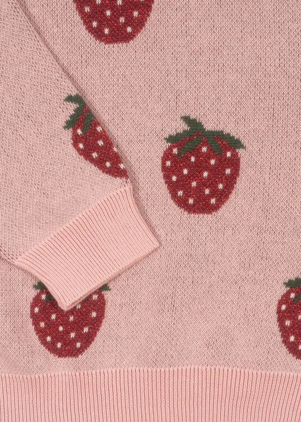 Konges Sløjd - sweter bawełniany dziecięcy Lapis Knit Blouse Strawberry Konges Sløjd - sweter bawełniany dziecięcy Lapis Knit Blouse Strawberry
