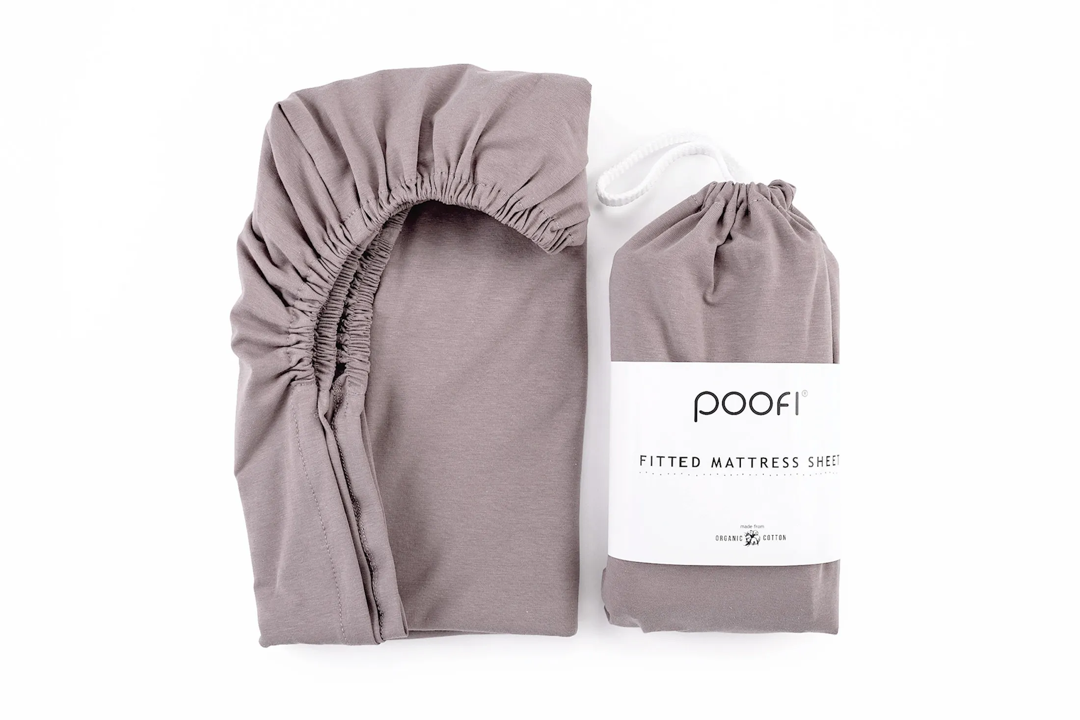 Poofi - prześcieradło Organic&Color 60x120 Lawenda Poofi - prześcieradło Organic&Color 60x120 Lawenda