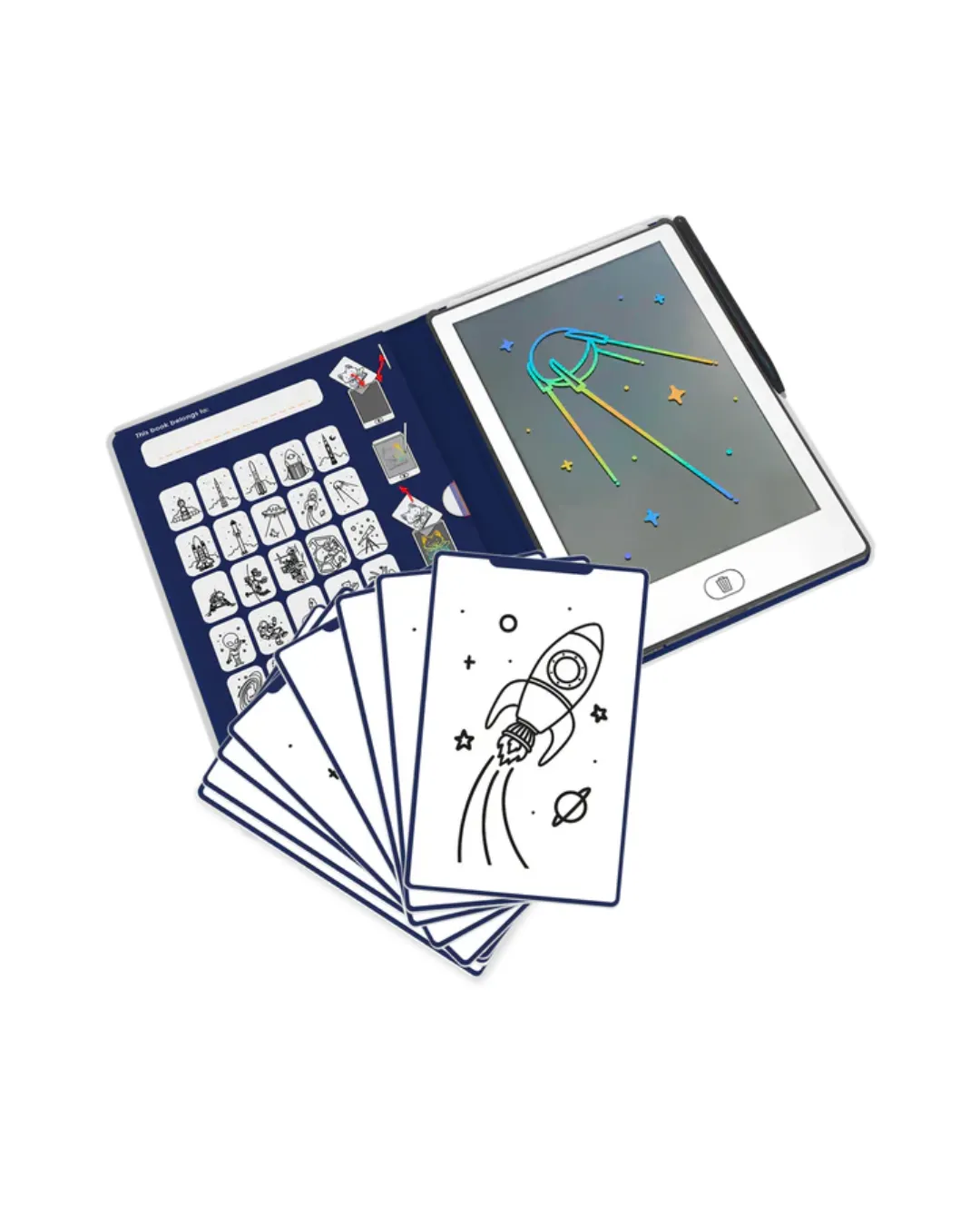 Kidywolf - KIDYDRAW-MINI - pad rysunkowy z ekranem LCD Galaxy Kidywolf - KIDYDRAW-MINI - pad rysunkowy z ekranem LCD Galaxy