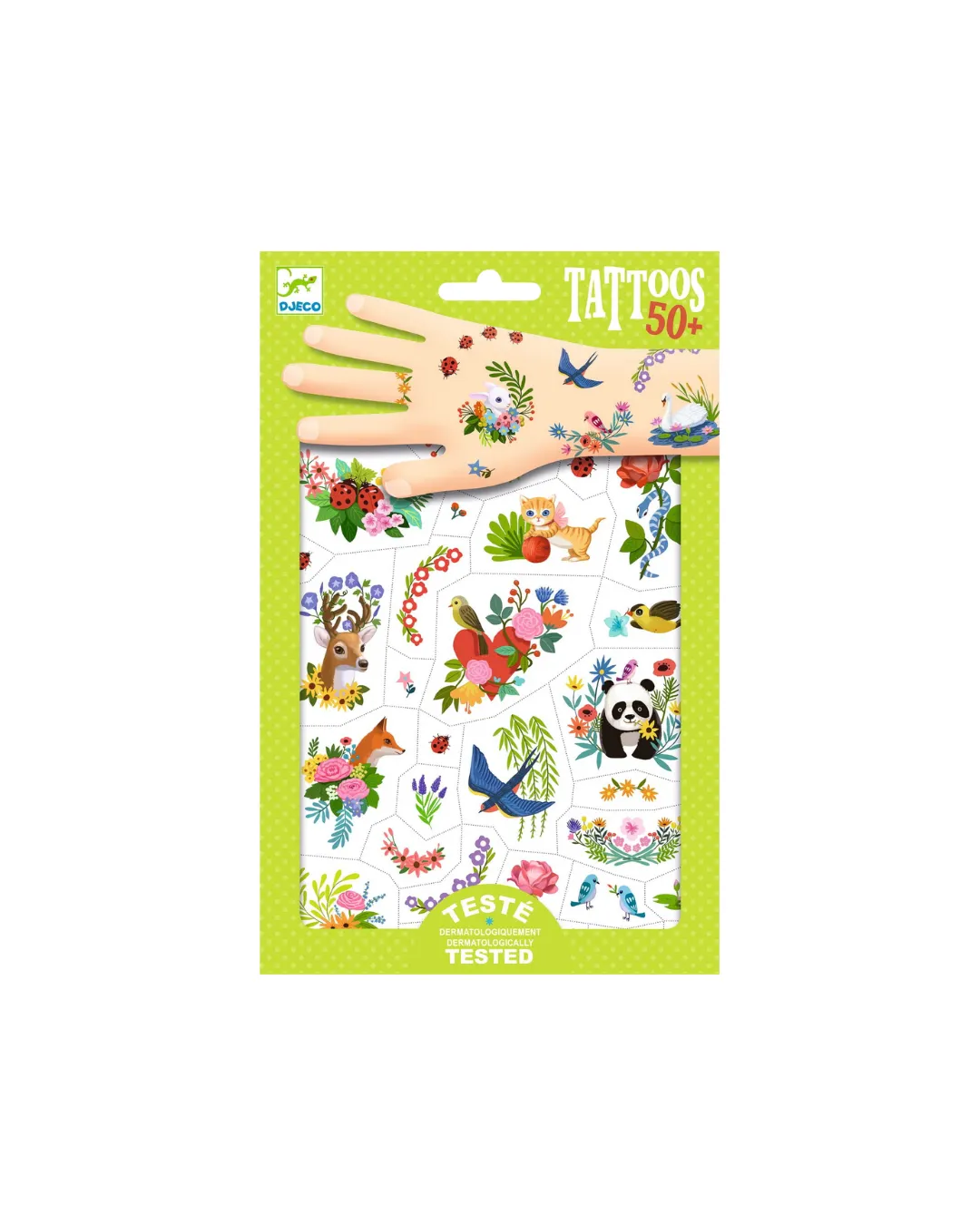 Djeco - tatuaże dla dzieci wesoła wiosna