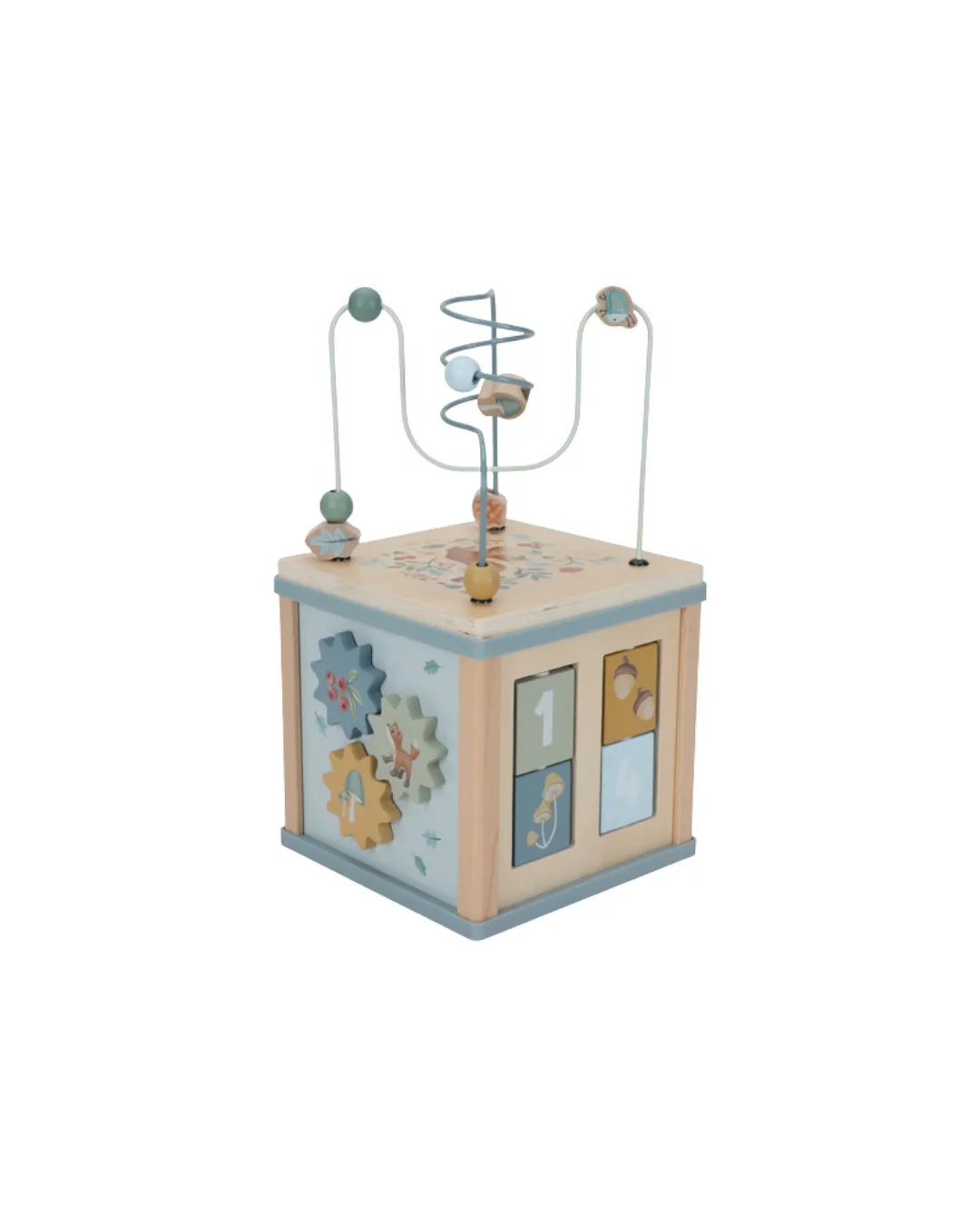 Little Dutch - kostka edukacyjna Forest Friends FSC Little Dutch - kostka edukacyjna Forest Friends FSC