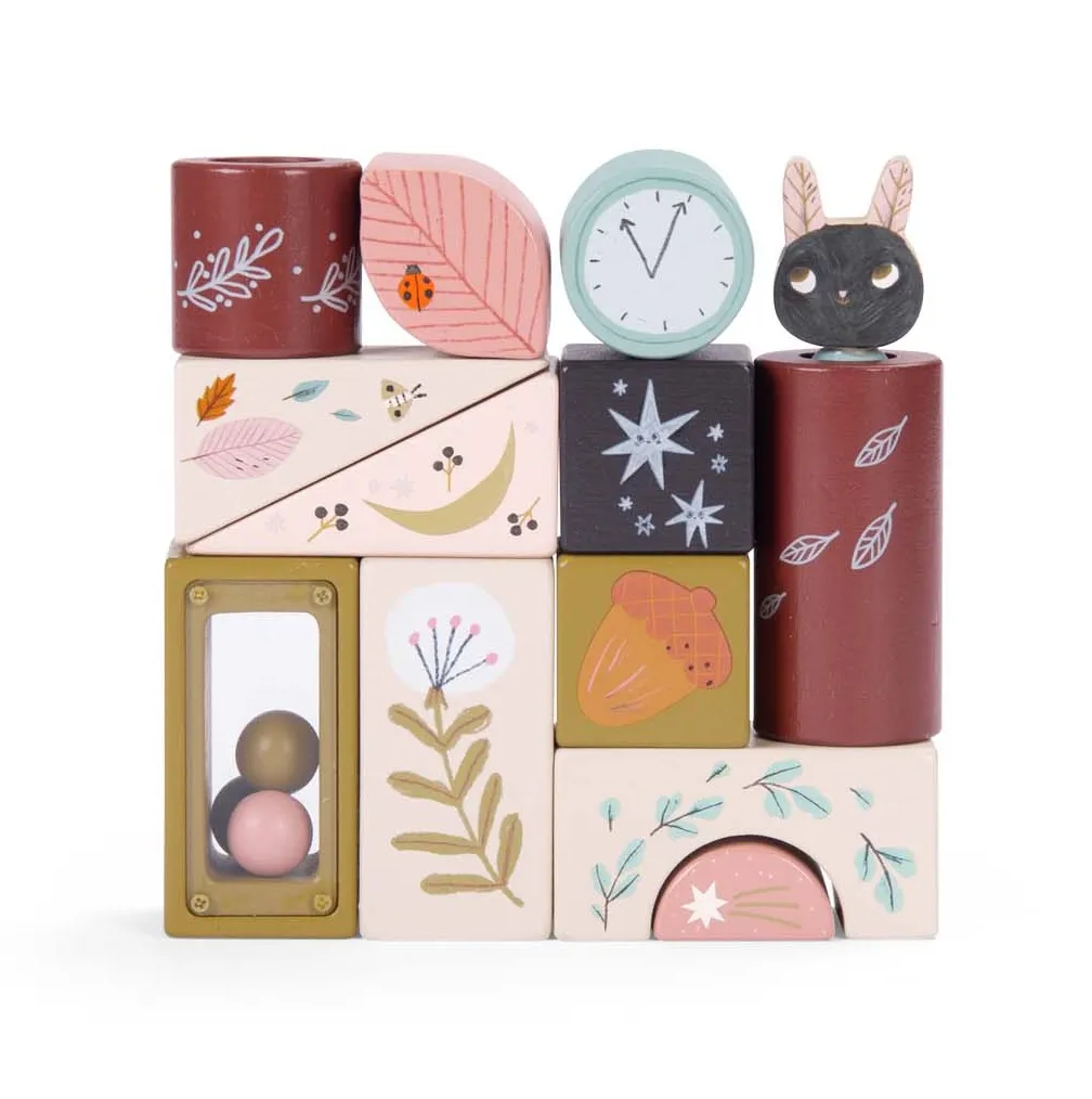 Moulin Roty - klocki aktywizujące 13 elem. Apres La Pluie