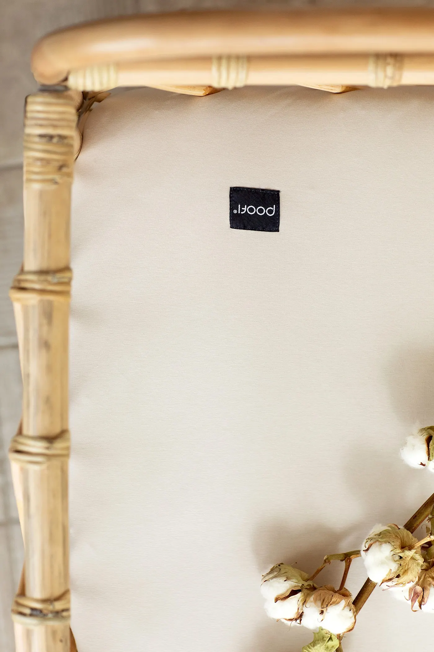 Poofi - prześcieradło Organic&Color 60x120 Latte Poofi - prześcieradło Organic&Color 60x120 Latte