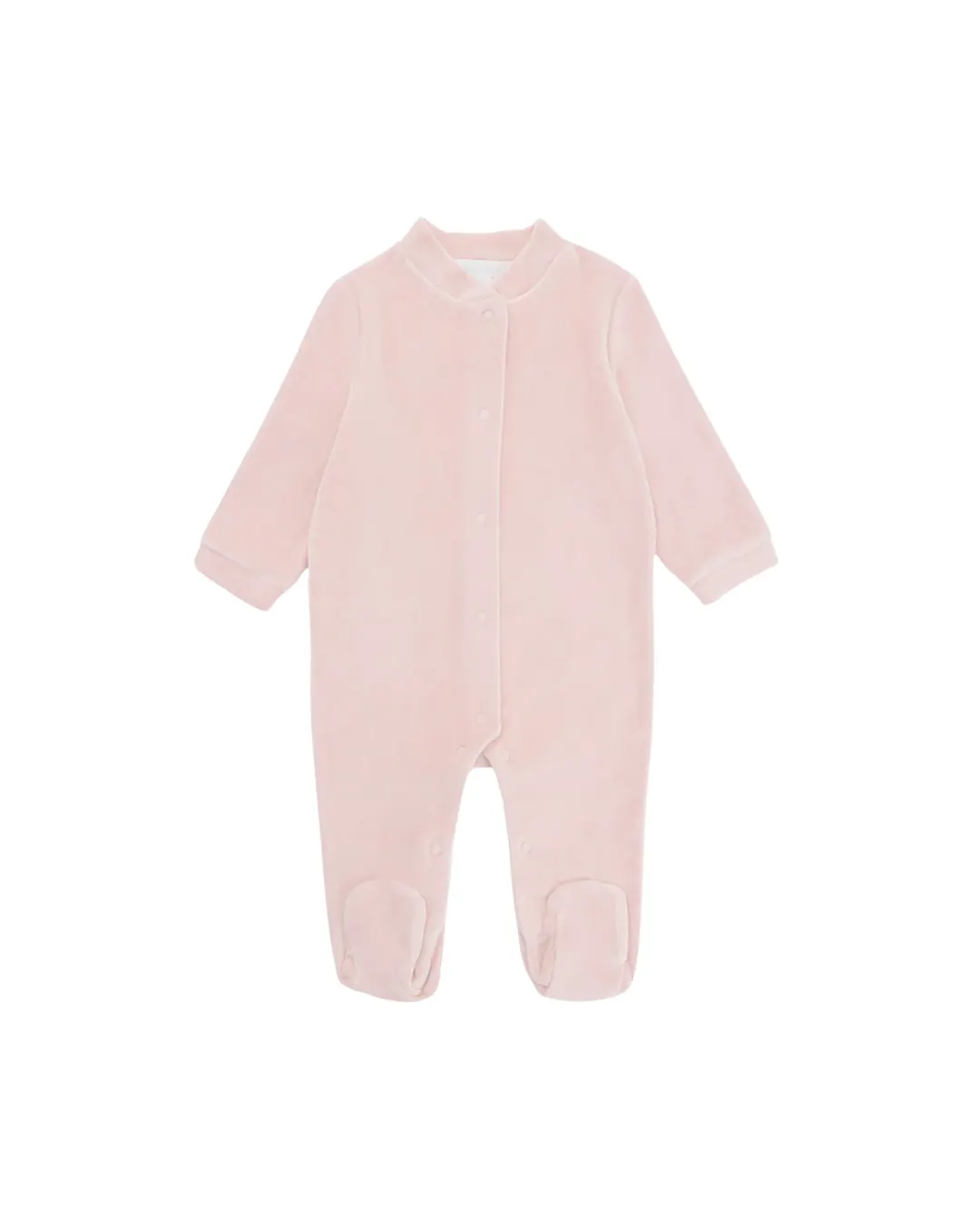 Welurowy pajacyk niemowlęcy Marie-Chantal Velour Angel Wing Pink Welurowy pajacyk niemowlęcy Marie-Chantal Velour Angel Wing Pink