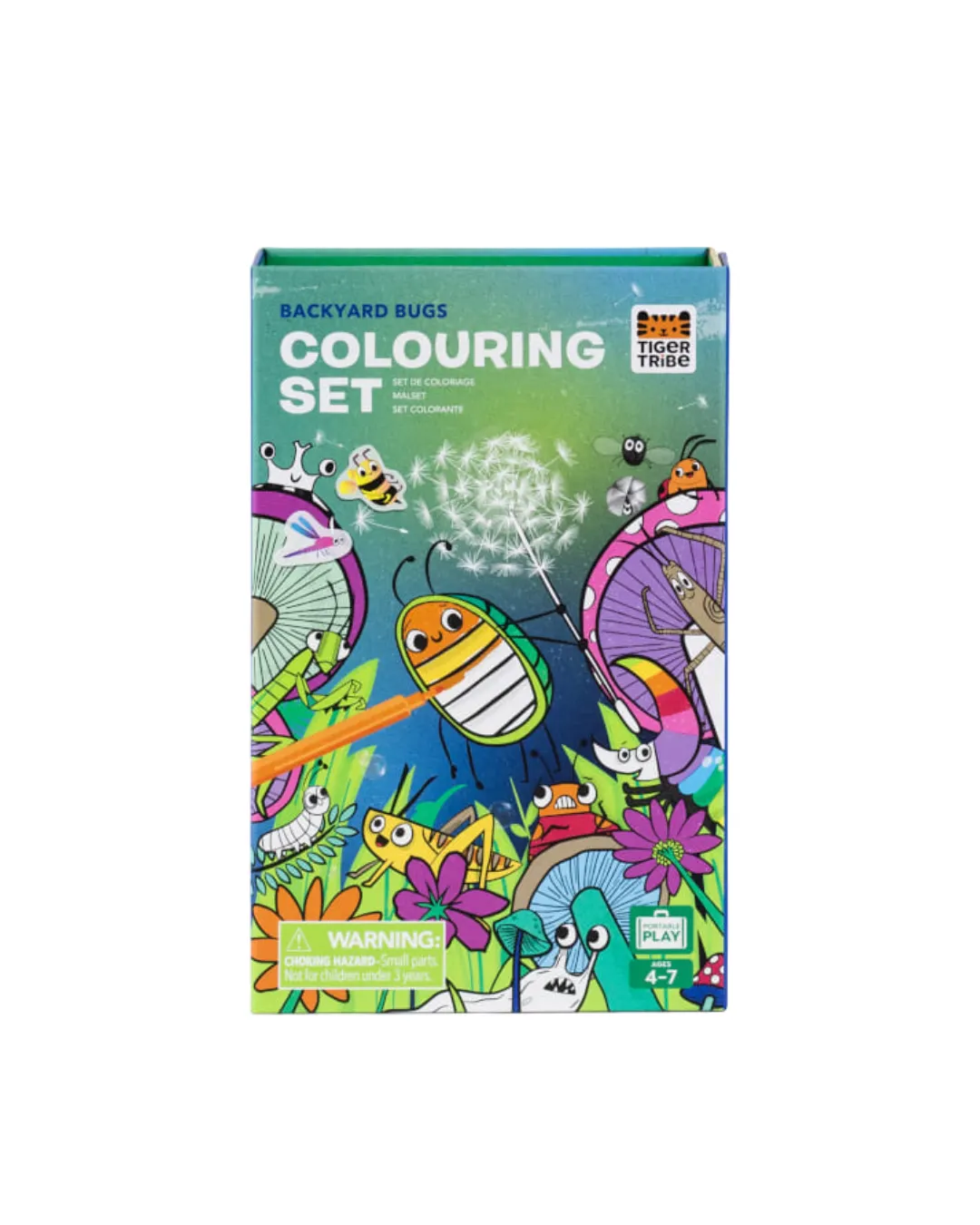 Tiger Tribe - zestaw kolorowanek Robaczki