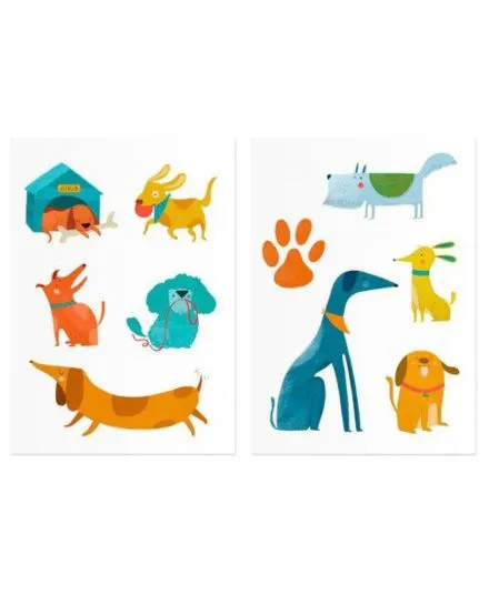 Londji - tatuaże zmywalne dla dzieci Pieski Londji - tatuaże zmywalne dla dzieci Pieski