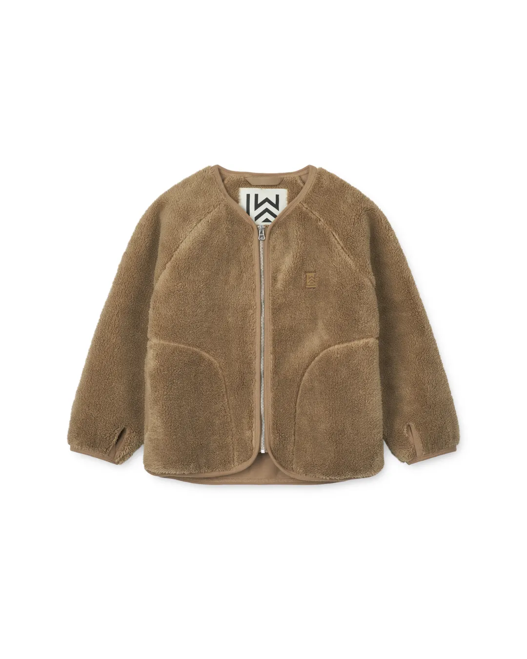 Kurtka pluszowa Liewood Calina Oat Kurtka pluszowa Liewood Calina Oat