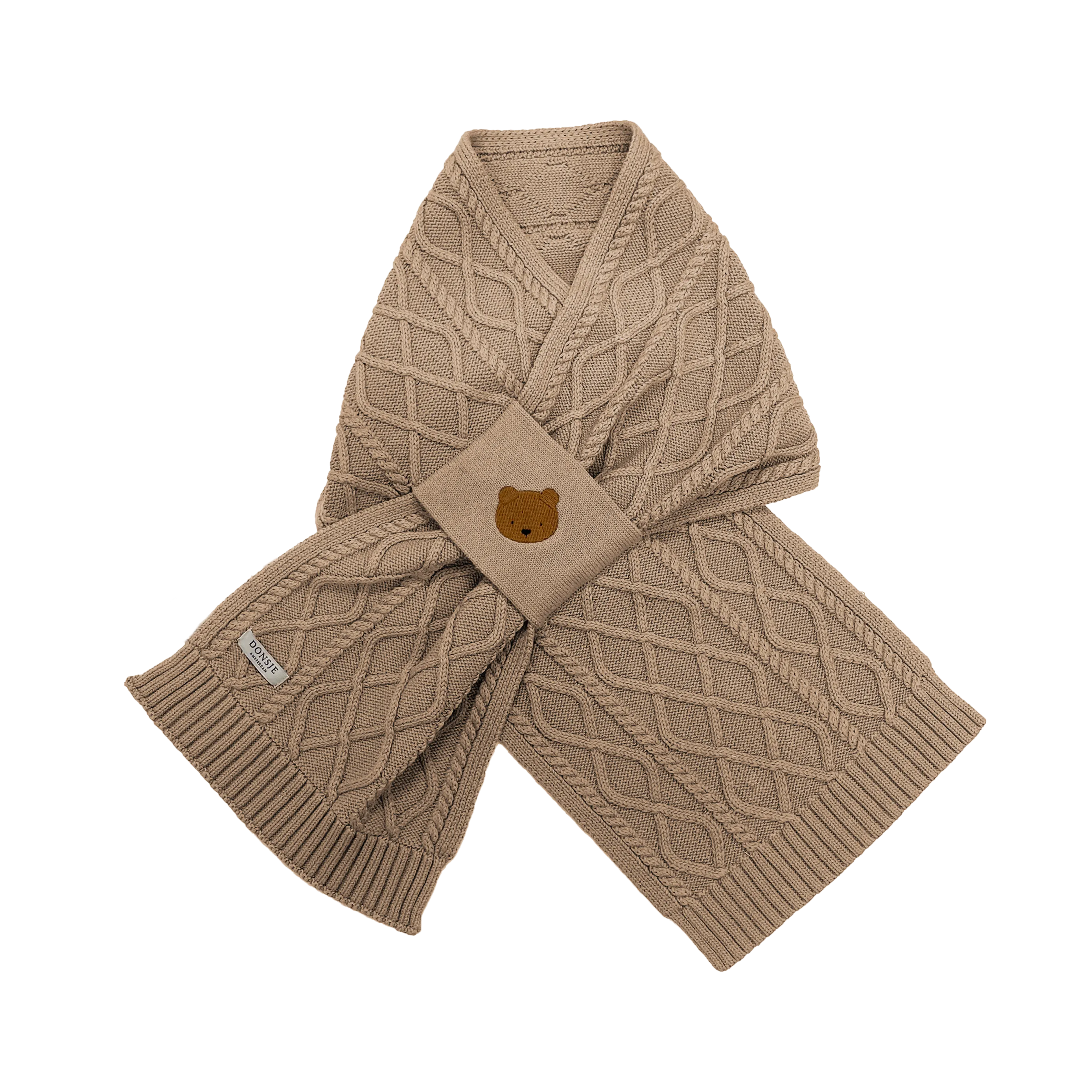 Donsje - szalik Aatos Scarf Taupe Donsje - szalik Aatos Scarf Taupe