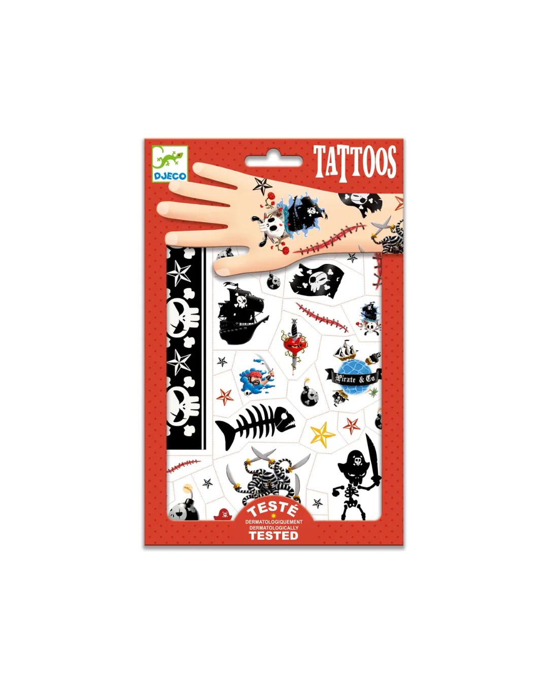 Djeco - tatuaże piraci