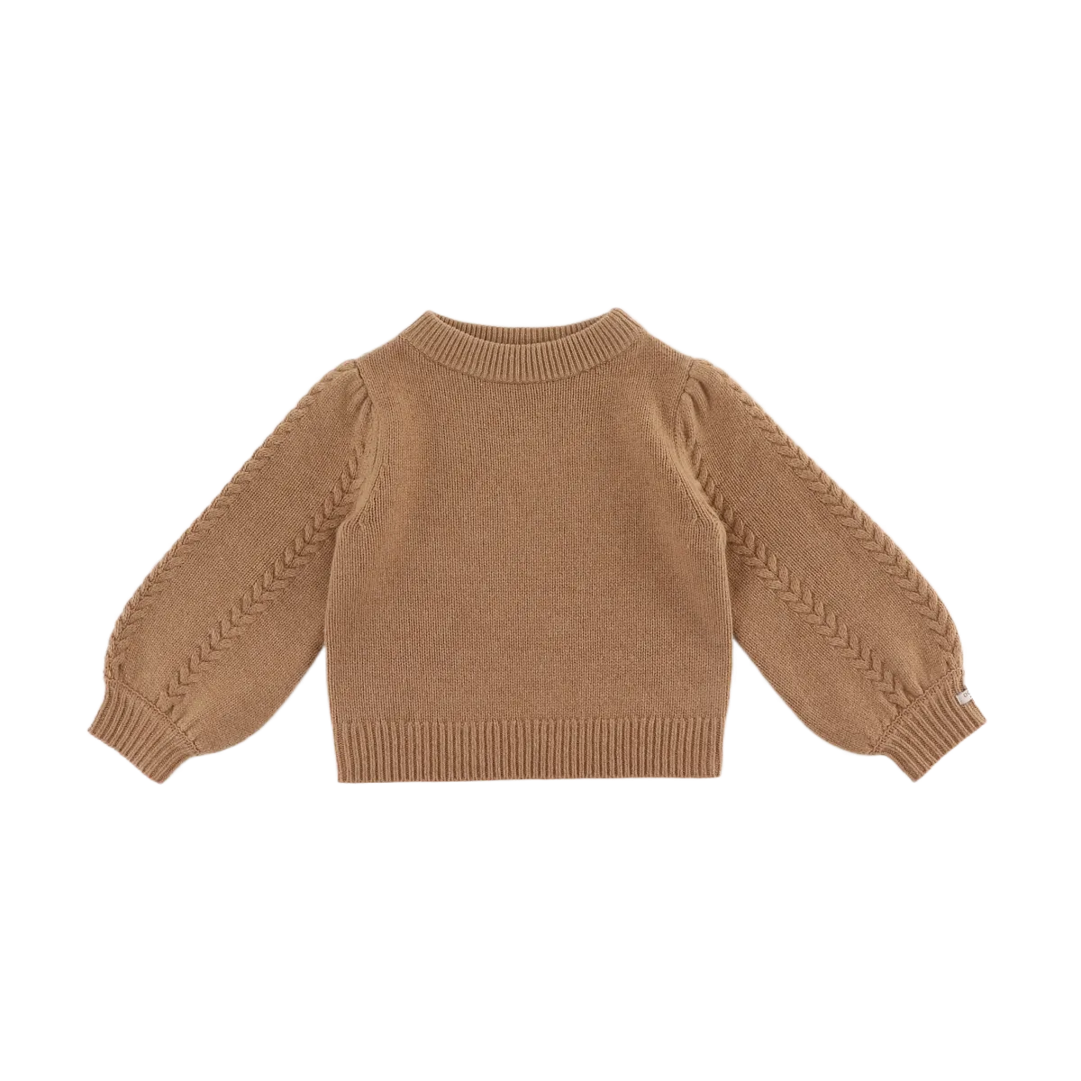 Donsje - sweter z wełny merino Kasine Merino Wool Sweater Hazelnut Donsje - sweter z wełny merino Kasine Merino Wool Sweater Hazelnut