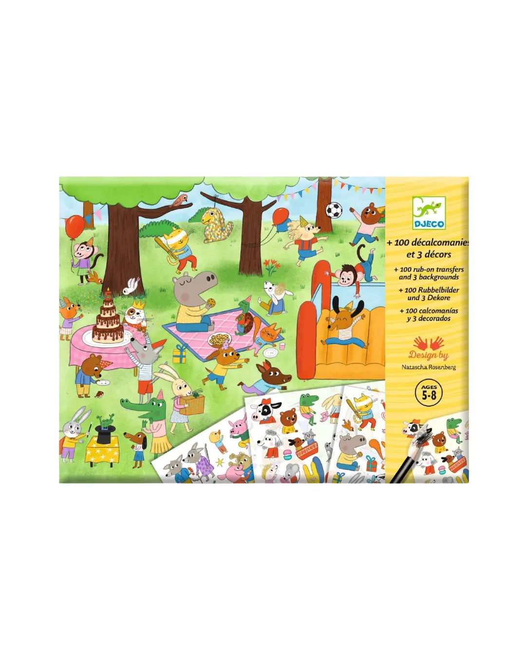 Djeco - kalkomania dla dzieci Impreza