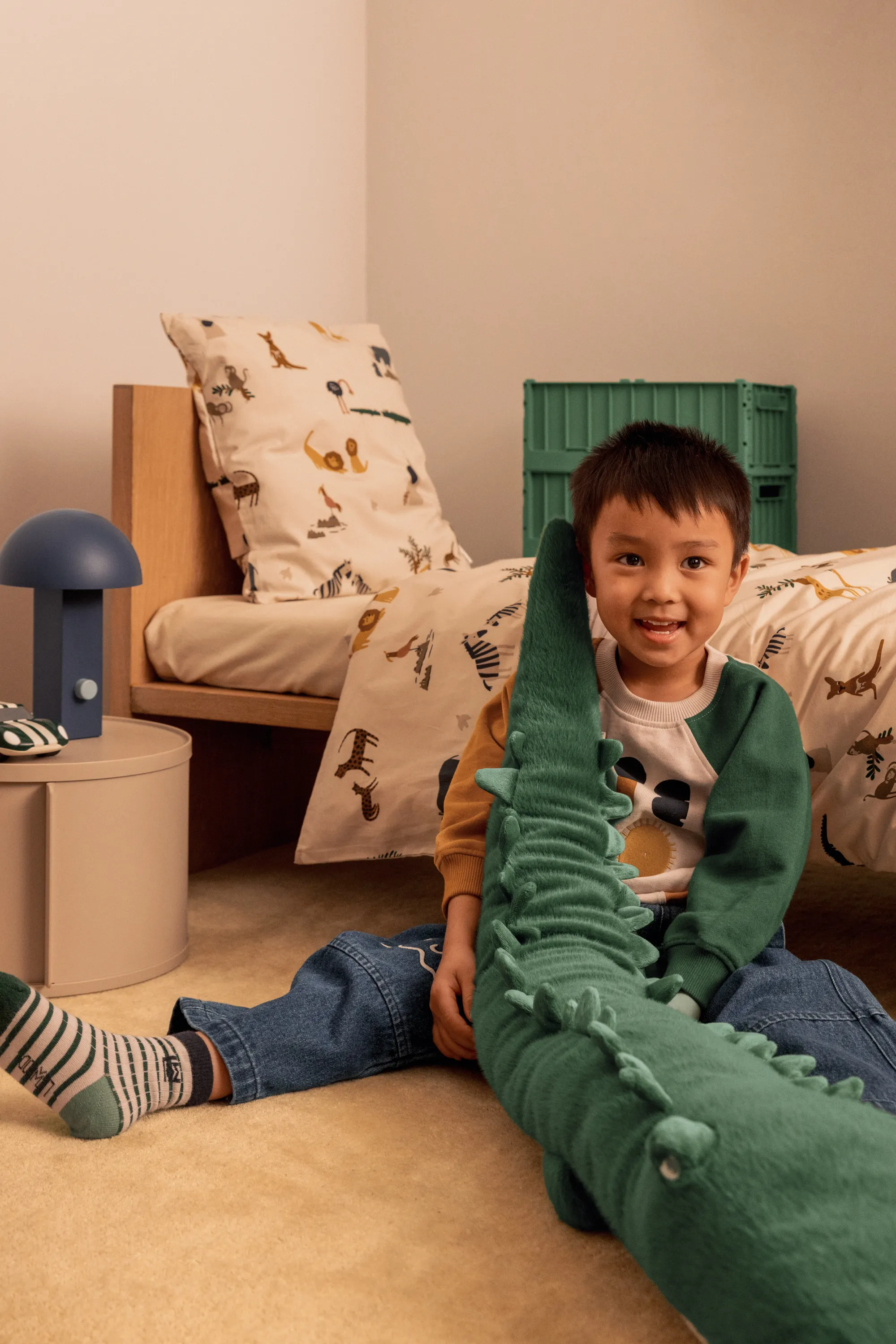 Liewood - przytulanka niemowlęca Brayden Carlos Crocodile Teddy Liewood - przytulanka niemowlęca Brayden Carlos Crocodile Teddy