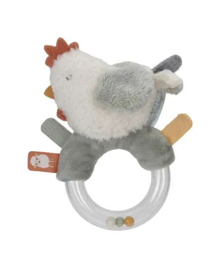 Little Dutch - pluszowa grzechotka Little Farm Little Dutch - pluszowa grzechotka Little Farm