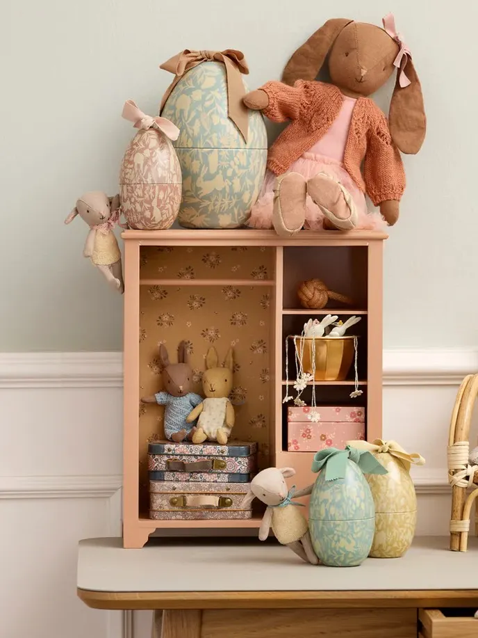 Maileg - jajko wielkanocne z micro króliczkiem kremowy żółty Maileg - jajko wielkanocne z micro króliczkiem kremowy żółty