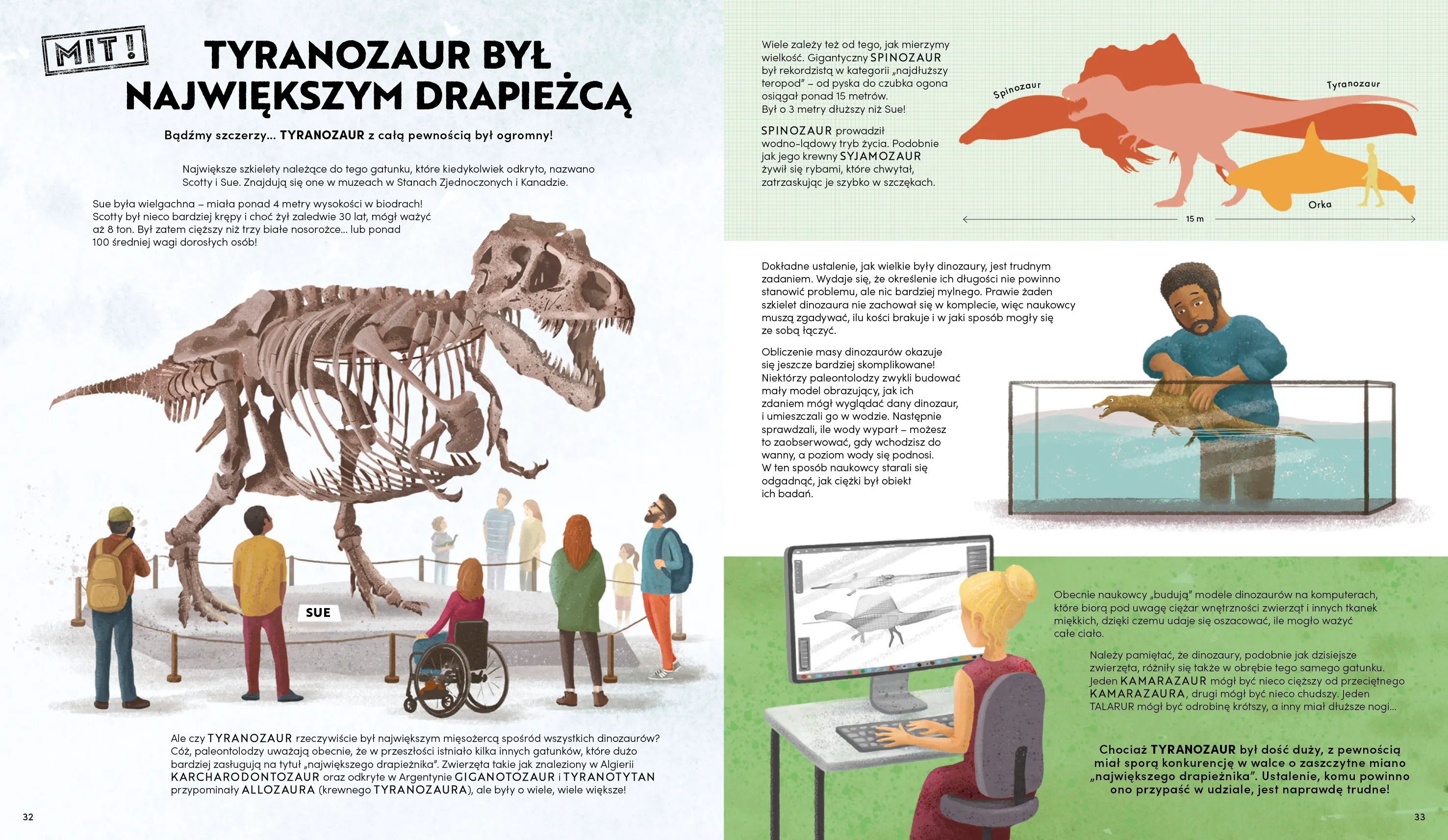 Wydawnictwo Wilga - Wszystko, co chcesz wiedzieć o dinozaurach. Fakty i mity