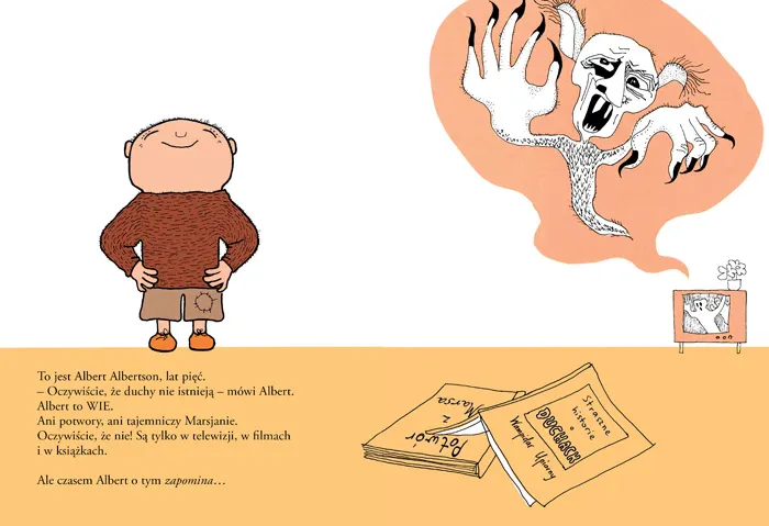 Wydawnictwo Zakamarki - Kto straszy, Albercie?