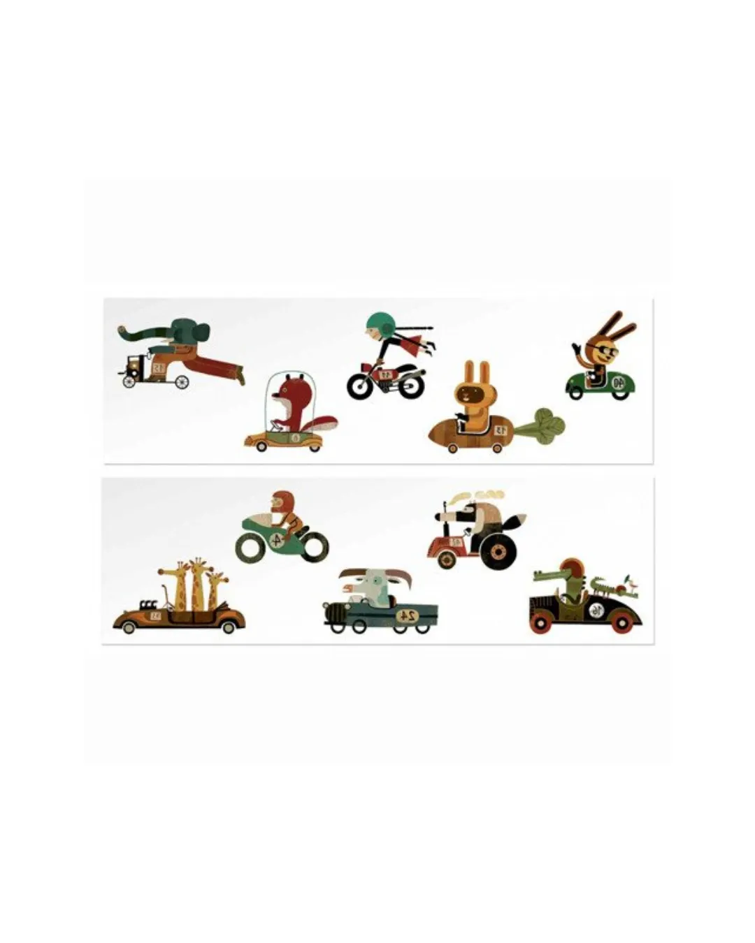 Londji - tatuaże zmywalne dla dzieci Wyścig