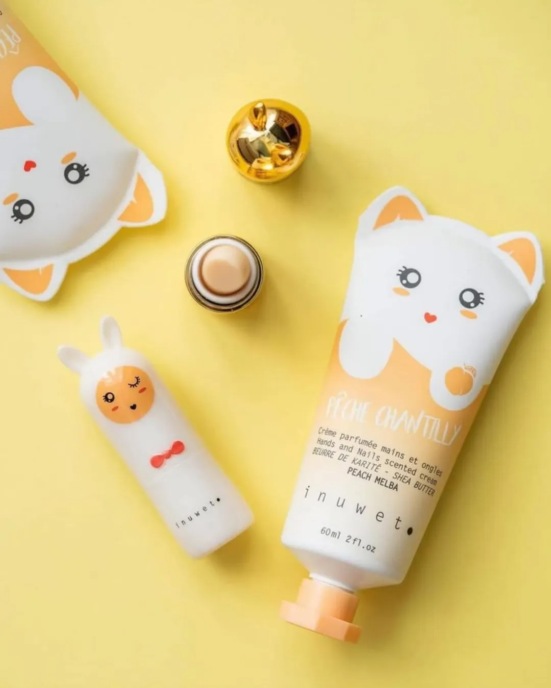 Inuwet - krem do rąk 60ml Brzoskwinia