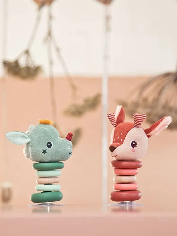 Lilliputiens - grzechotka z przyssawką Sarenka Stella 