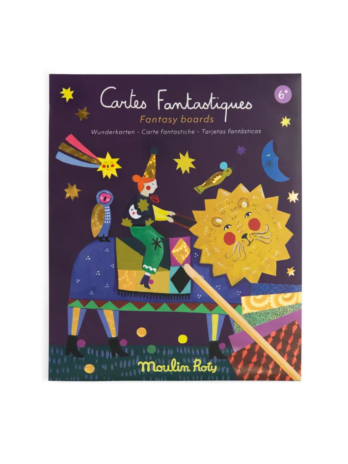 Moulin Roty - wydrapywanka Les Cometes Filantes