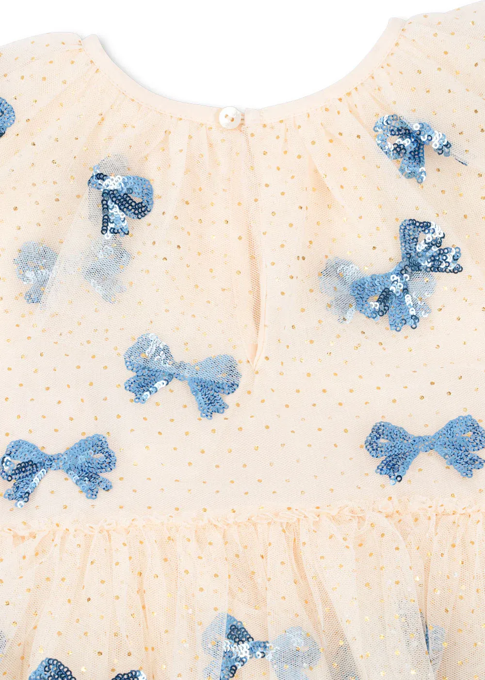 Konges Sløjd - sukienka dziecięca Yvonne Fairy Dress Bowie Blue Konges Sløjd - sukienka dziecięca Yvonne Fairy Dress Bowie Blue