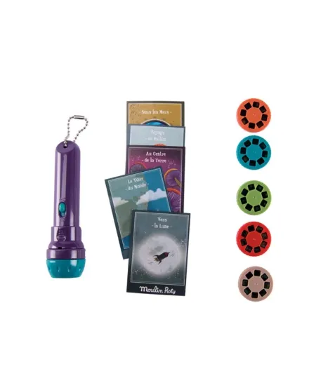 Moulin Roty – lampka z projektorem opowieści z książki Wyprawy Moulin Roty – lampka z projektorem opowieści z książki Wyprawy
