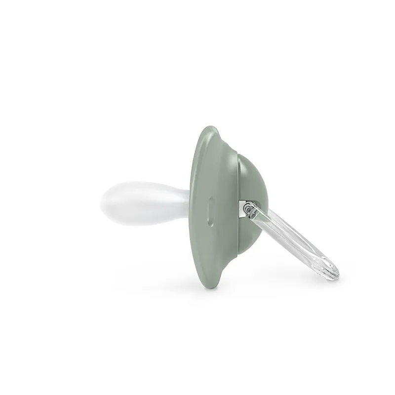 Suavinex - smoczek uspokajający fizjologiczny SX Pro silikonowy A walk in the park 2 szt. oliwkowy 6-18m