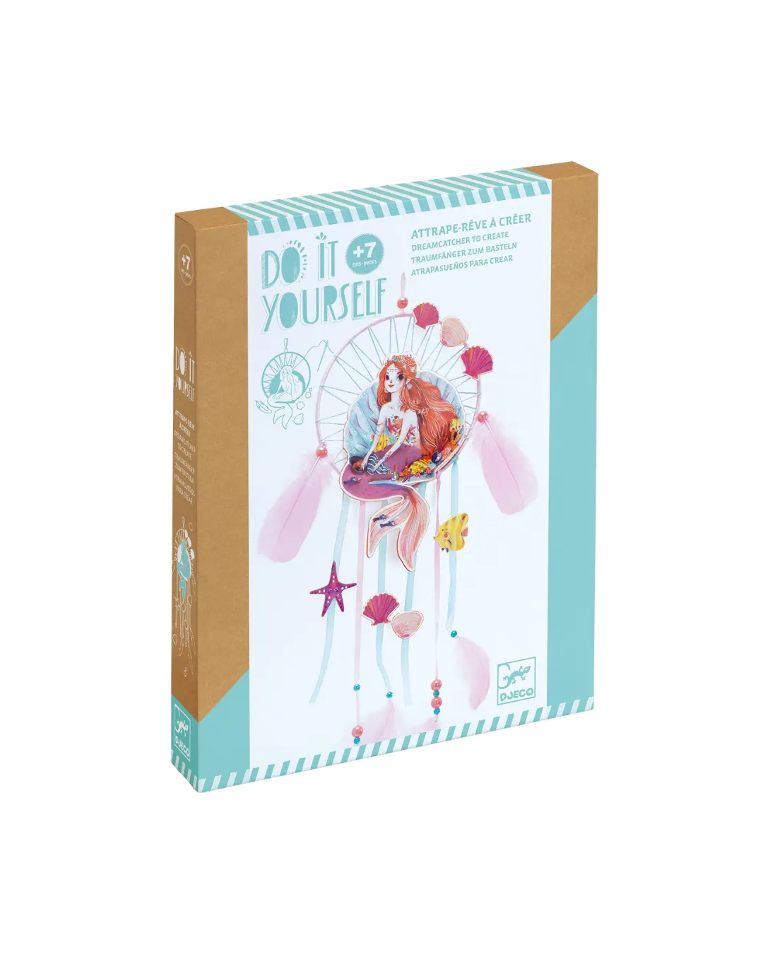 Djeco - zestaw zrób to sam - Łapacz snów Syrenka Djeco - zestaw zrób to sam - Łapacz snów Syrenka