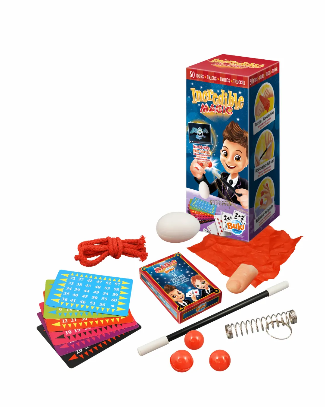 Buki - zestaw magiczny INCREDIBLE Buki - zestaw magiczny INCREDIBLE