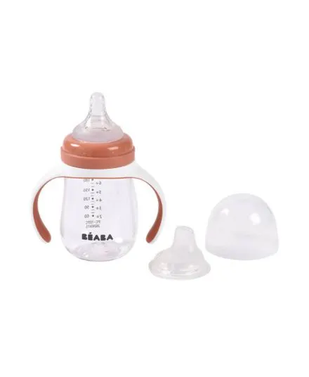 Beaba - butelka treningowa 2 w 1 tritanowa 210 ml 