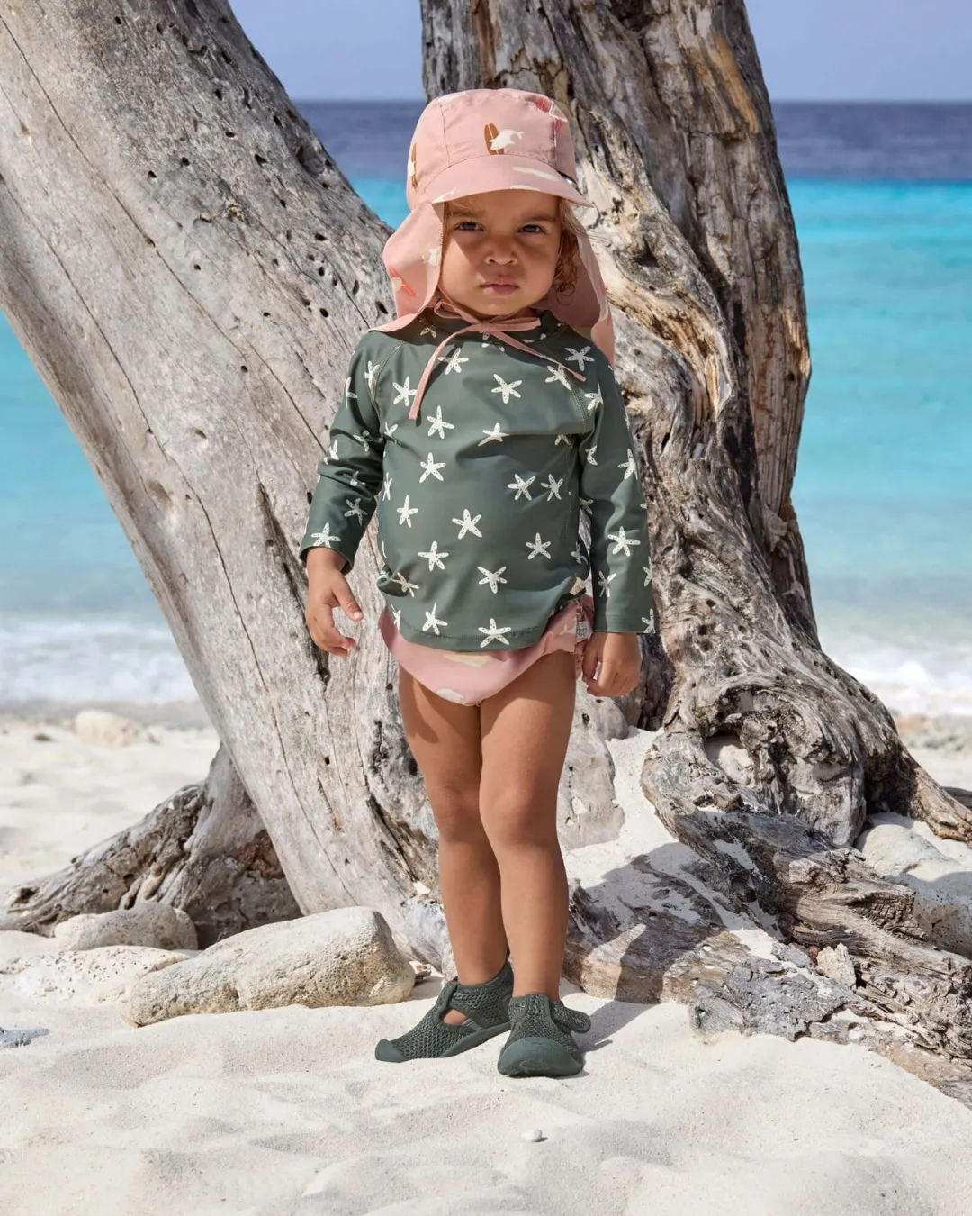 Lassig - majteczki pieluszka kąpielówki dla niemowląt do pływania LSF z wzorem Dolphin peach Lassig - majteczki pieluszka kąpielówki dla niemowląt do pływania LSF z wzorem Dolphin peach