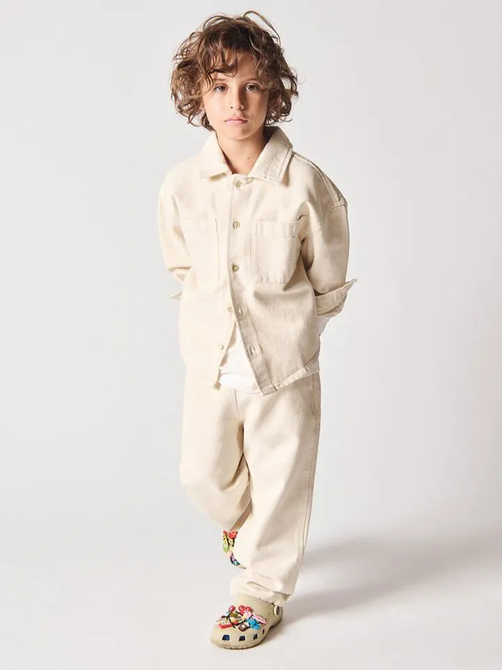 American Vintage - koszula dziecięca Lycaz Écru