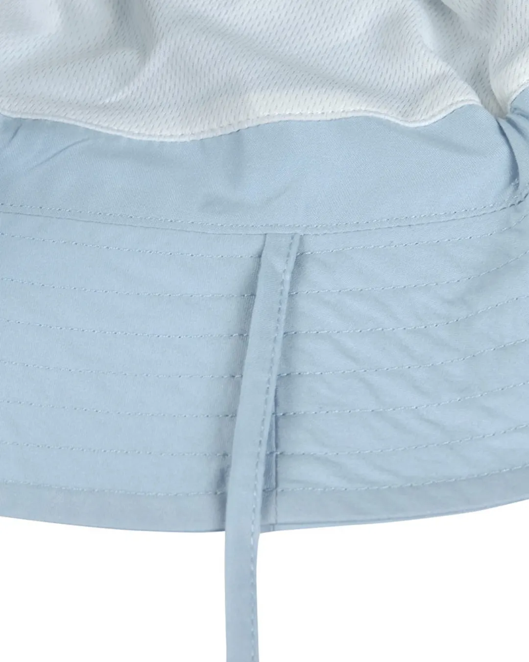 Lassig - dziecięcy kapelusz przeciwsłoneczny w stylu rybackim LSF UV 80 sky blue