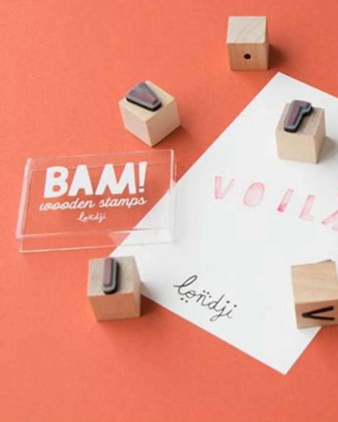 Londji - stempelki BAM! słowa